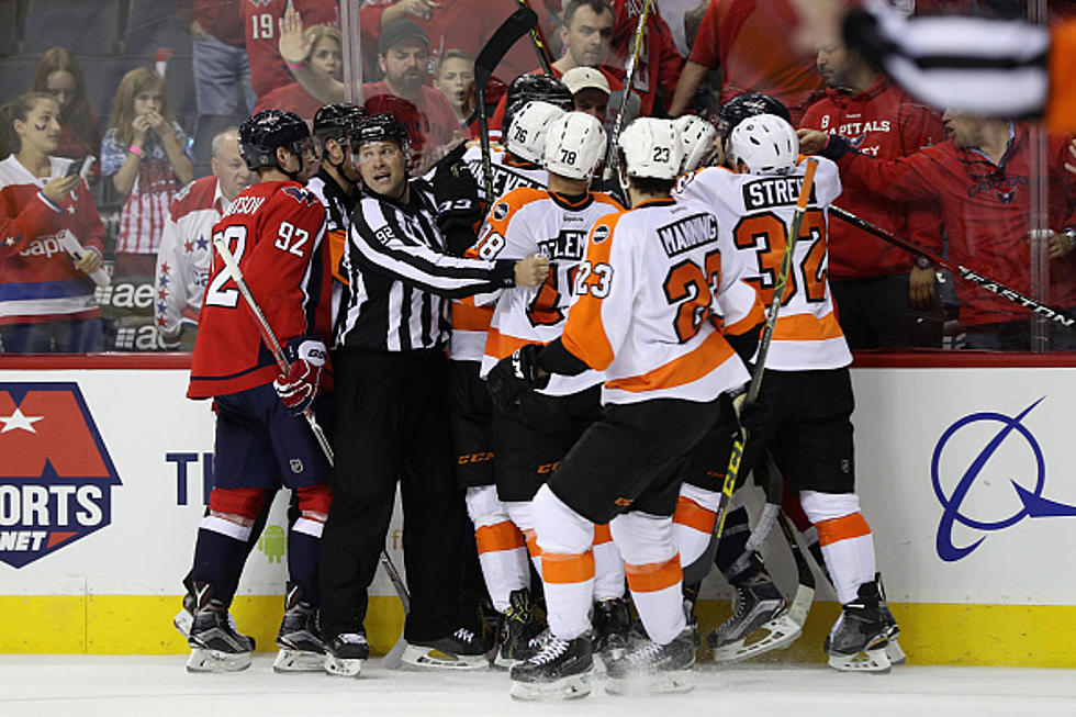 The Hits Keep Coming for Flyers, Caps as Series Heads Back to Philly