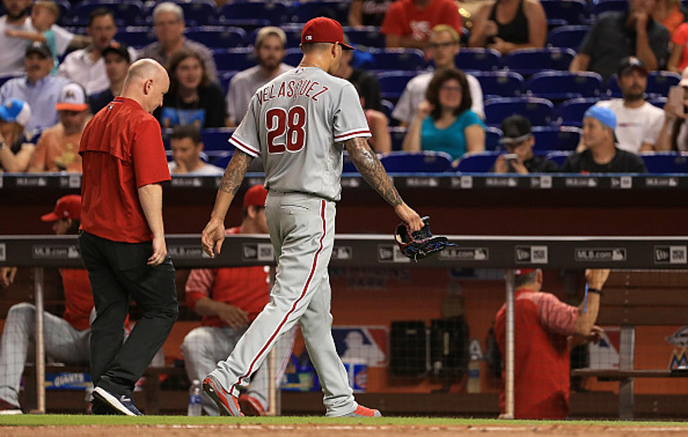 Phillies Pitcher Velasquez to Pitch Rehab Start; Eickhoff Playing it Safe