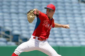 Phillies Prospect Fanti Throws No-Hitter in Lakewood