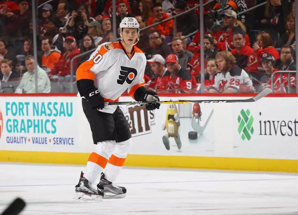 Sam Morin Hopes to Stick with Flyers This Year