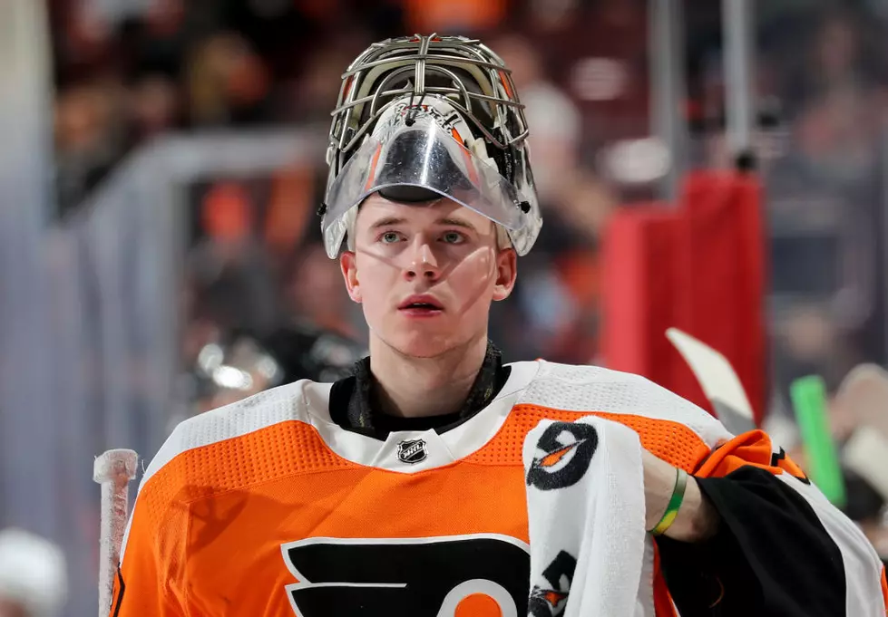 Carter Hart Named NHL’s Second Star of the Week