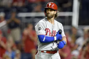 Phillies Outfielder Harper Says Nationals Fans &#8220;Crossed the Line&#8221;