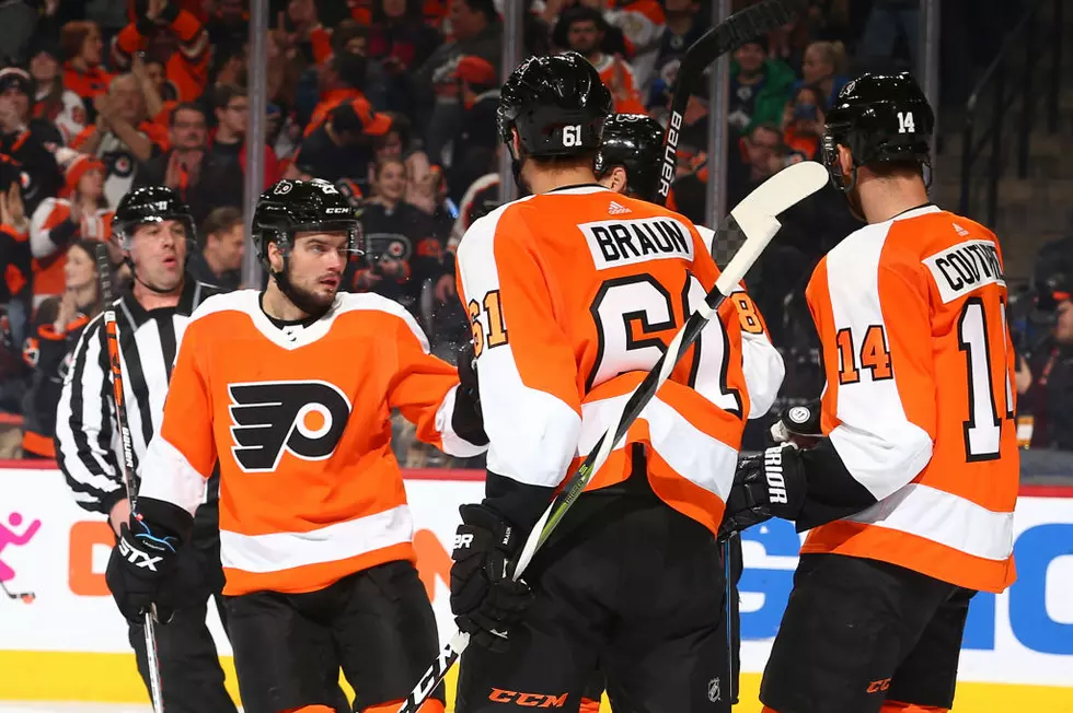 Laughton’s Strong Game Lifts Flyers to Victory Over Jets
