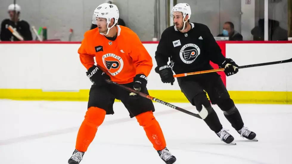 Flyers Day 9 Phase 3 Update: Hart Leaves Practice, Hayes Nets Hat Trick