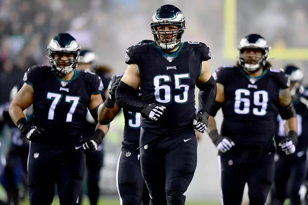Eagles-Ravens injury report: 2 starting offensive linemen sit out