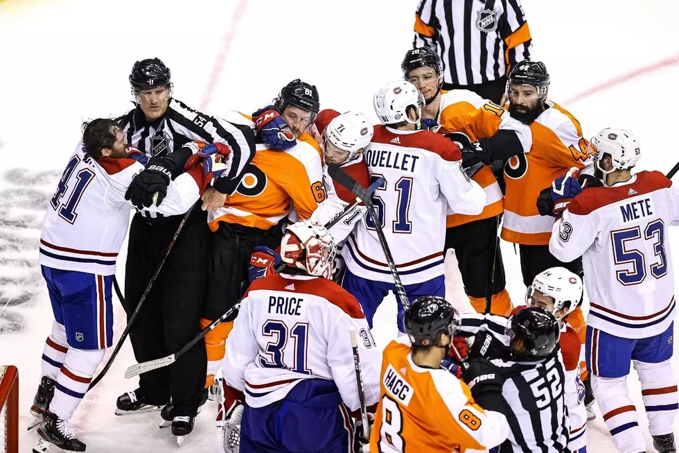 The Flyers-Canadiens Series Turns Nasty