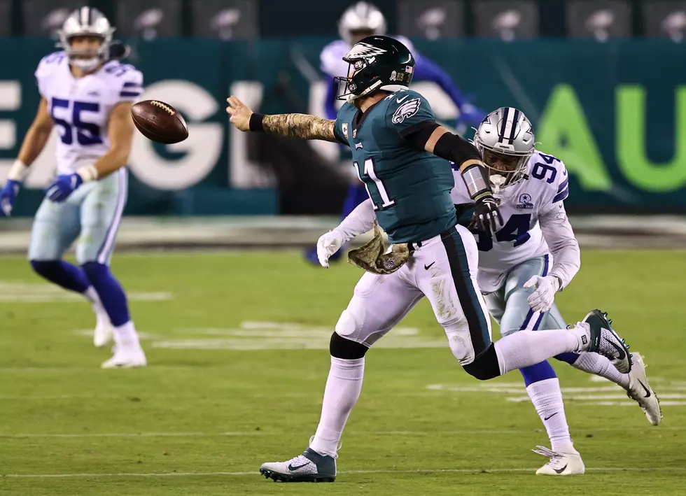 Wentz 4 Turnovers in Win Against Dallas