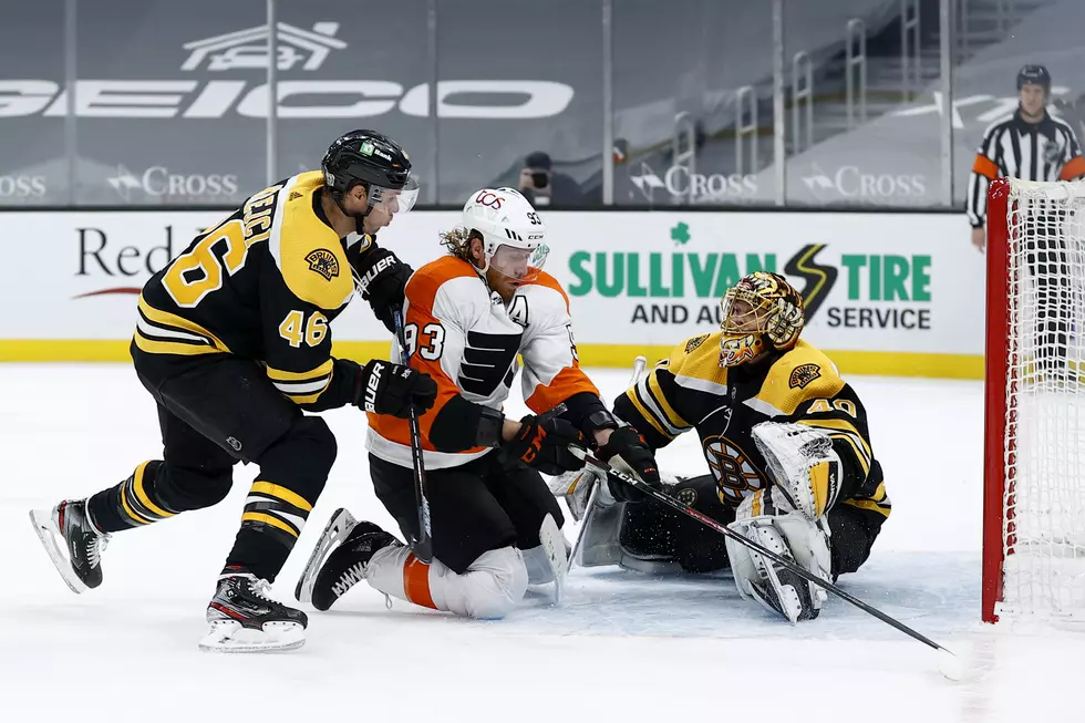 Flyers Lose Lead, Fall to Bruins in Shootout