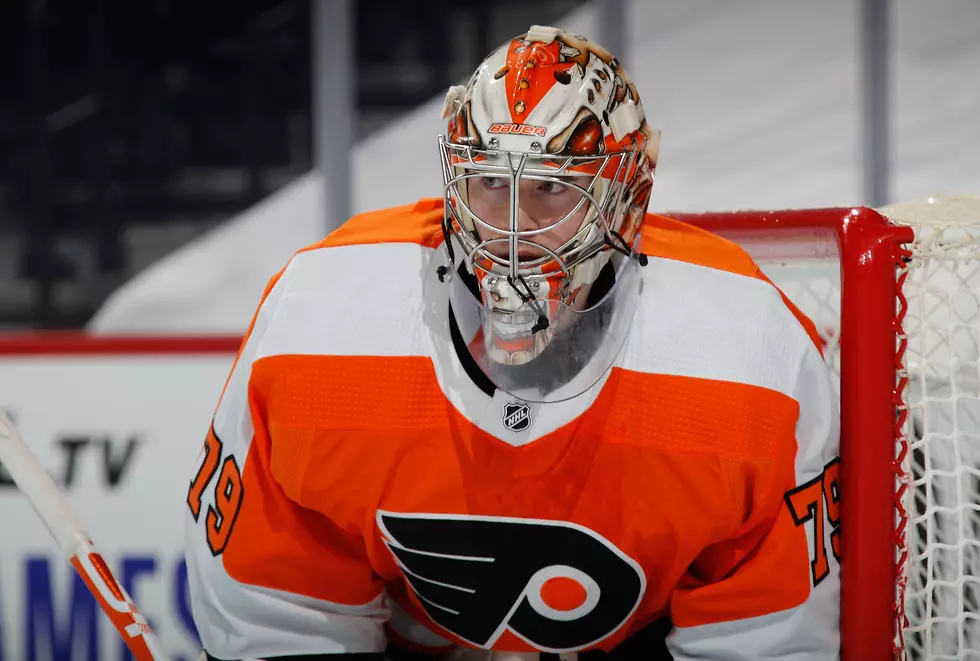 Hart Gets Shutout as Flyers Sweep Sabres
