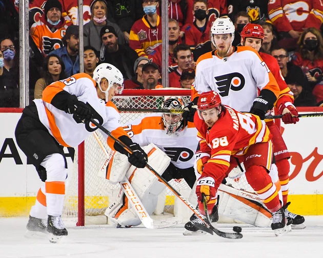 Flames Silence Flyers in Shutout Loss