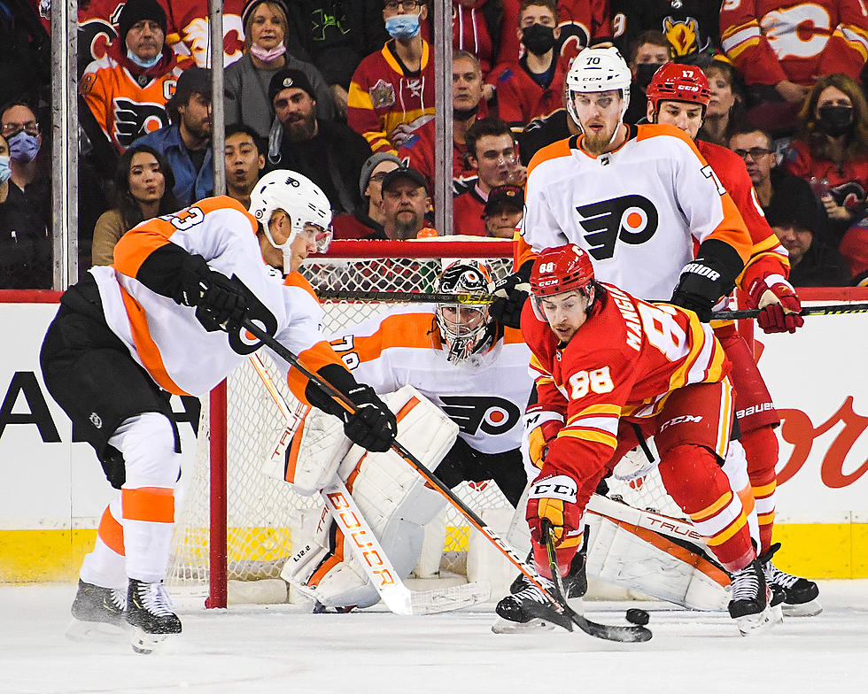 Flames Silence Flyers in Shutout Loss