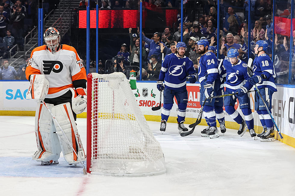 Effort Lacking as Flyers Handed Shutout by Lightning