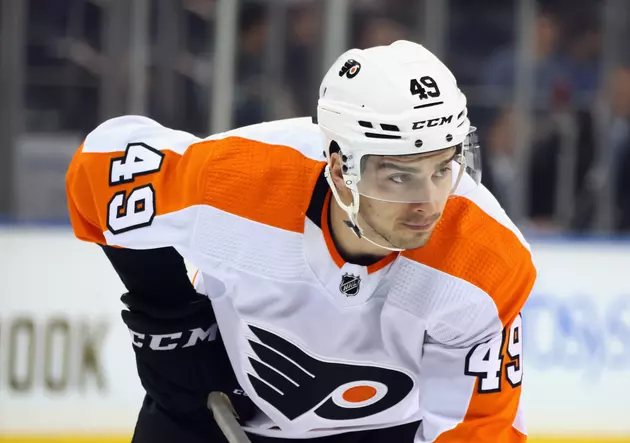 Flyers Score 3 in 2nd to Down Blue Jackets