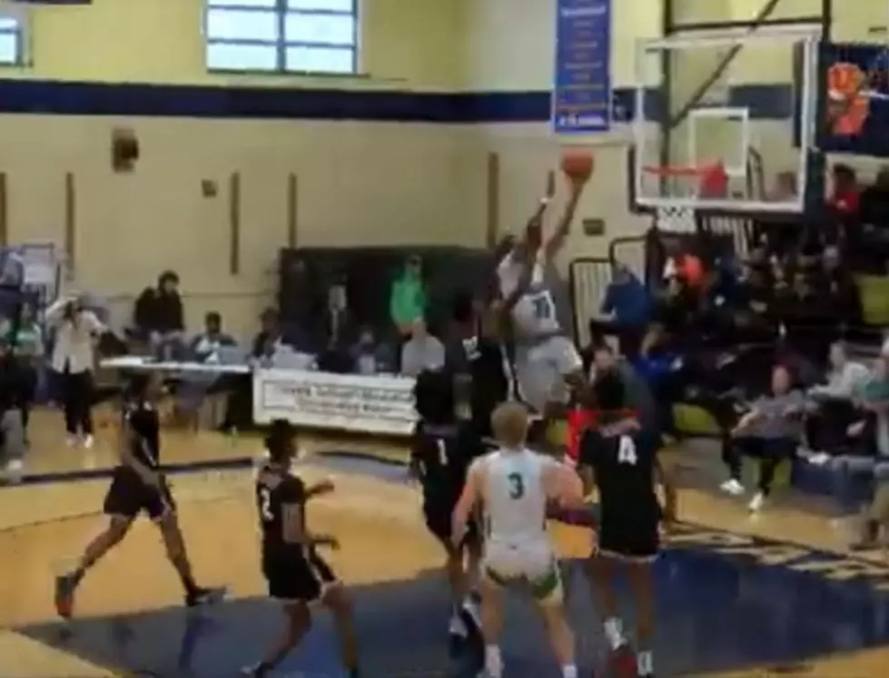 Watch Mainland’s Mawali Osunniyi Two-Handed Alley-Oop Dunk