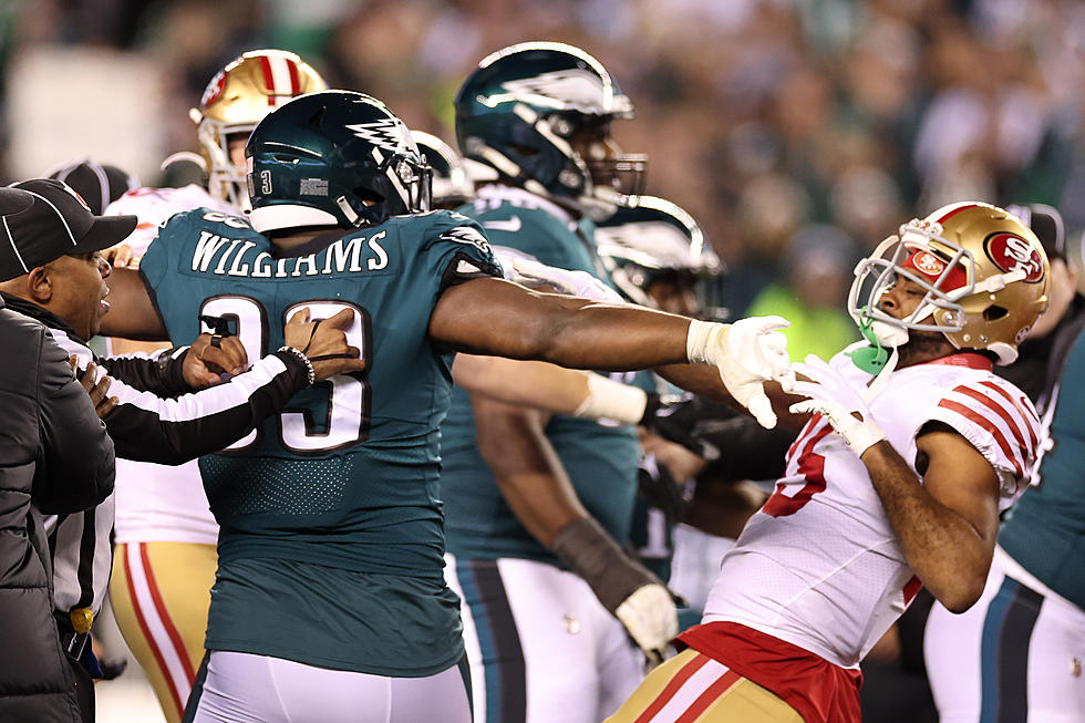 Why are the 49ers favored over the Eagles?