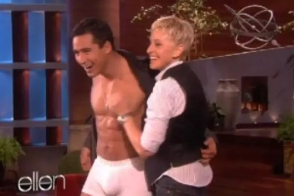 Mario Lopez Strips for Ellen [VIDEO]