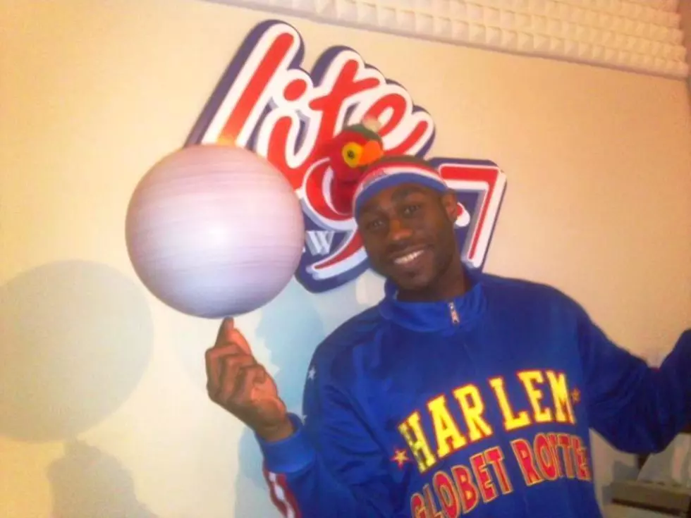 ‘Firefly’ Of The Harlem Globetrotters Visits Lite 98.7 [VIDEO]
