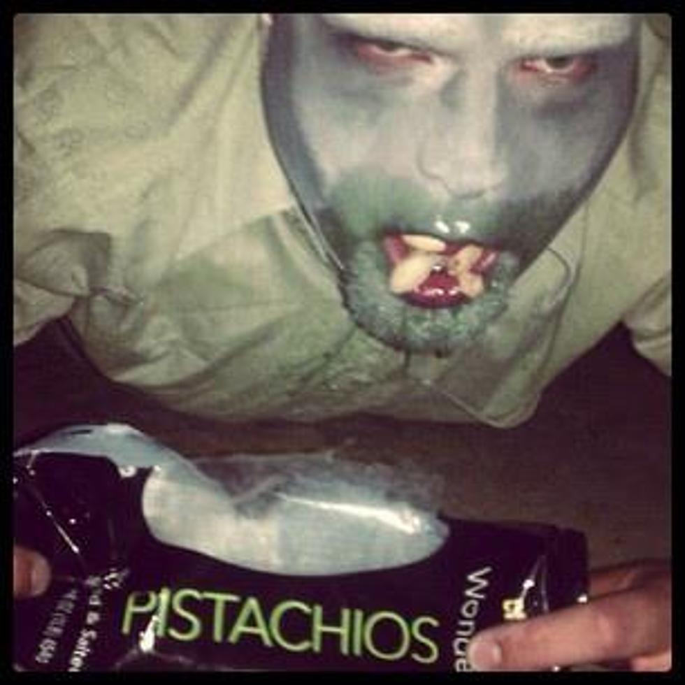 What do Zombies Eat?  Pistachio Nuts!?