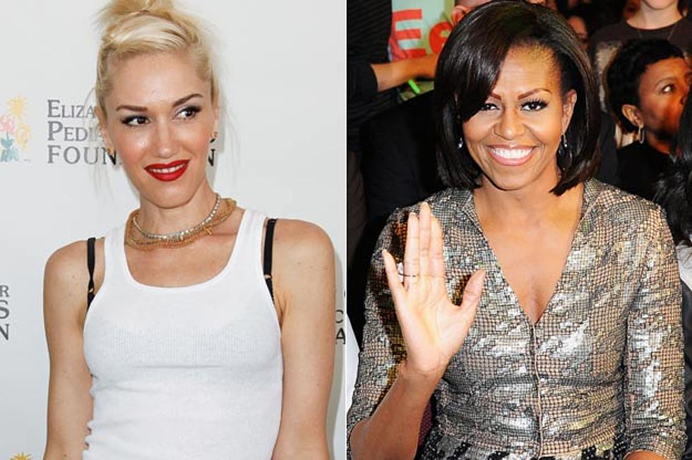 Gwen Stefani Hosting ‘Family Day’ Fundraiser at Her Home With Michelle Obama