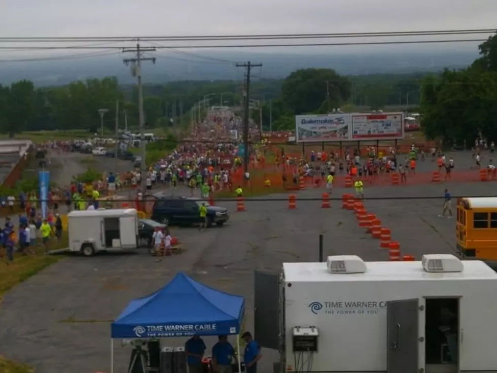 Mark Goes Behind The Scenes of the Utica Boilermaker [PHOTOS]