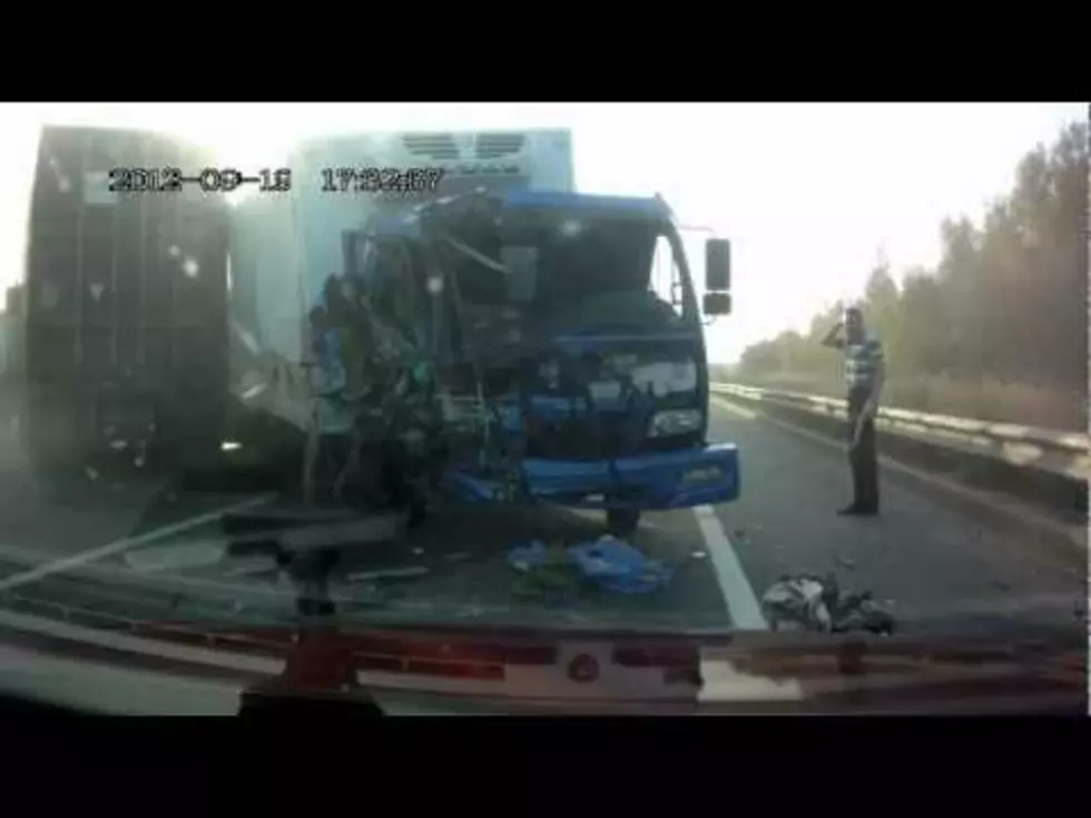 The Luckiest Truck Driver In The World [VIDEO]