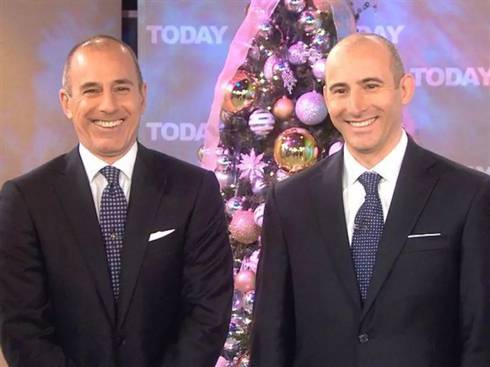 Matt Lauer Meets His Identical Twin on the ‘Today’ Show [IMAGE]