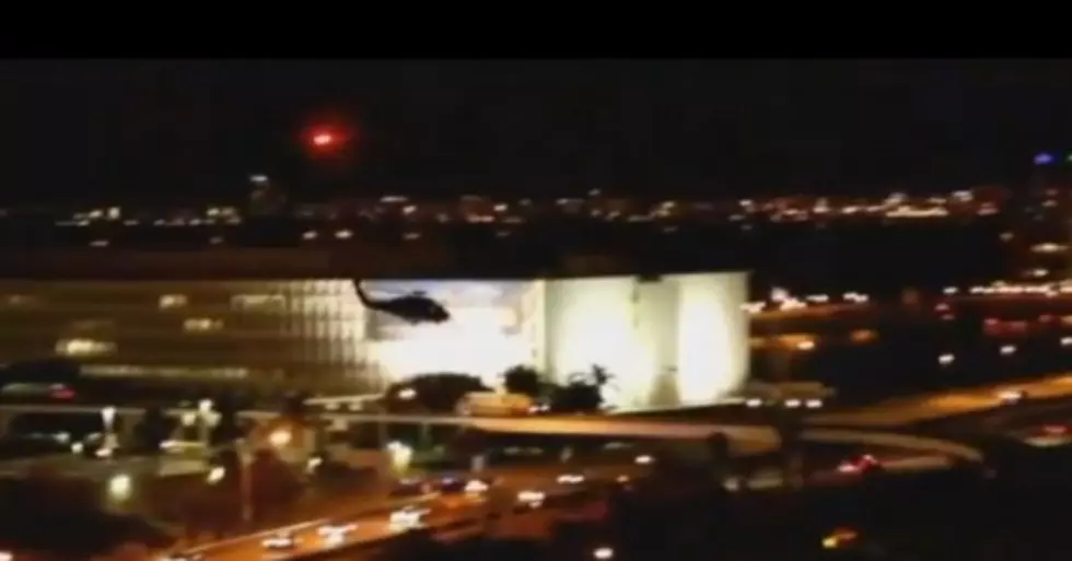 Military over Miami &#8211; Helicopters Fire Machine Guns into the South Florida Night [VIDEO]