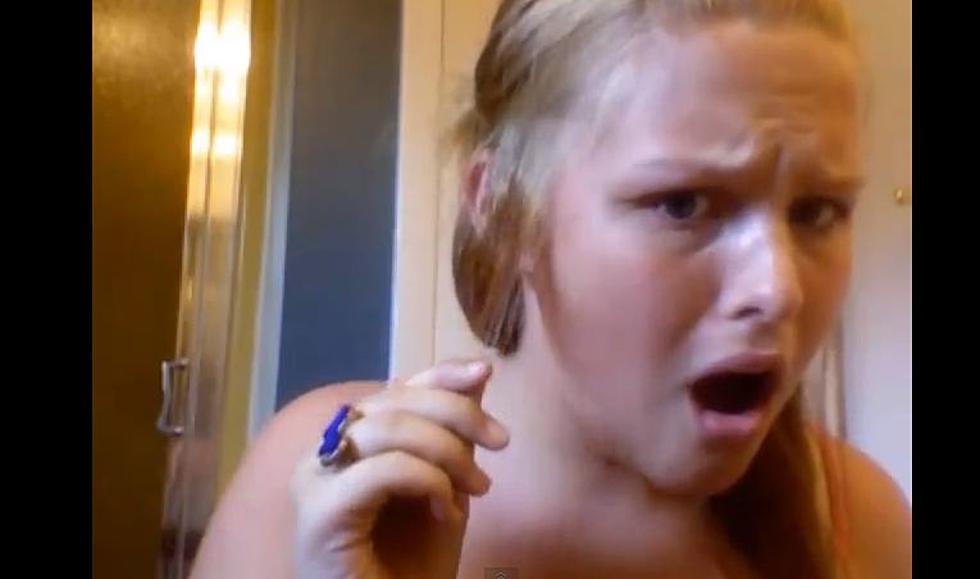 YouTube Girl Burns Her Hair Off with a Curling Iron [VIDEO]