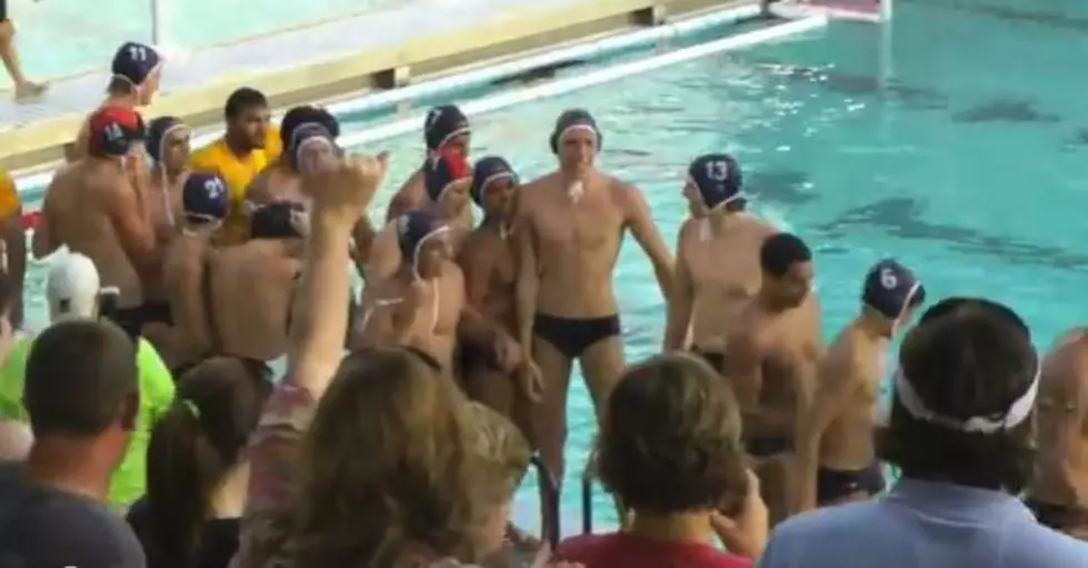 Sore Loser at a Florida Water Polo Match Launches Opponent Into The Water [VIDEO]