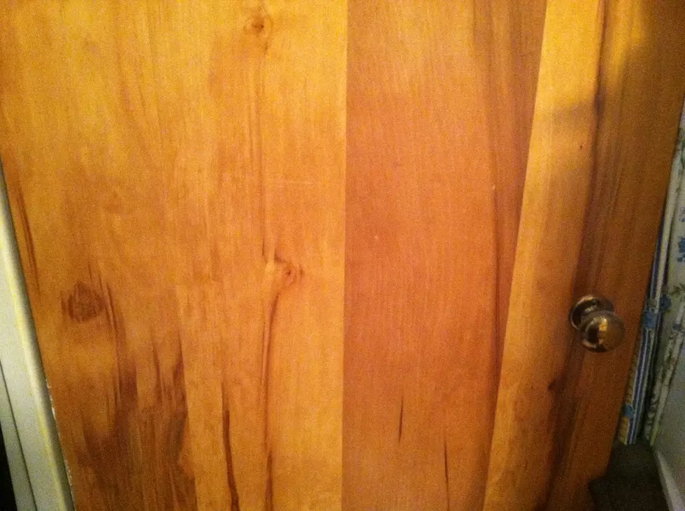 What Do You See In The Wood On Trudy&#8217;s Closet Door?
