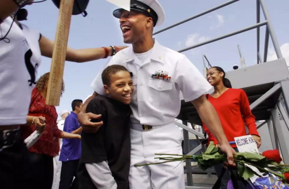 Navy Dad Returns From Aghanistan And Surprises His Family After 10 Months Apart [VIDEO]