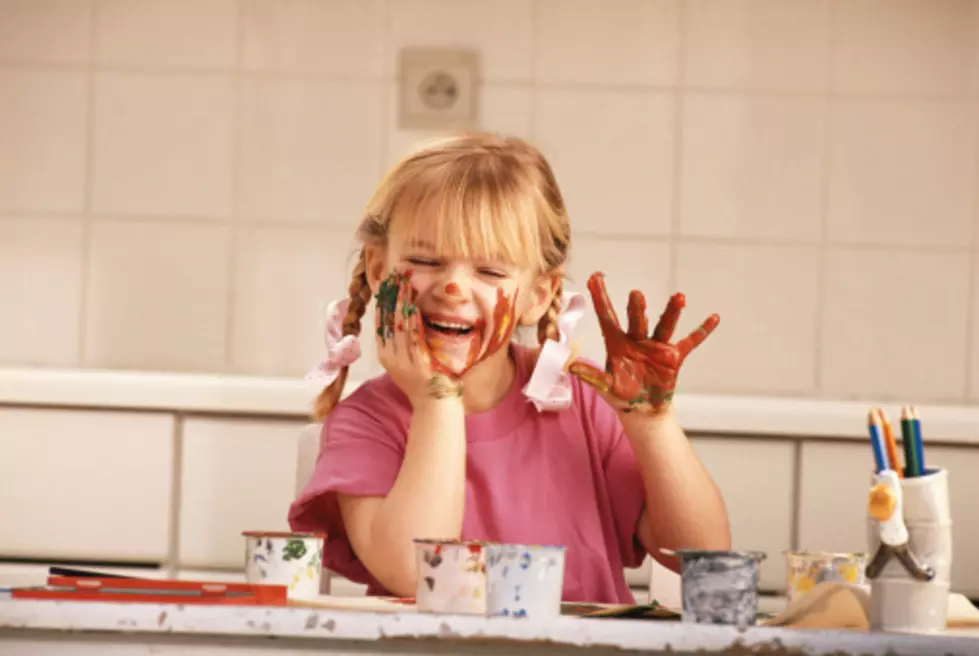 Kids Decide To Paint Themselves