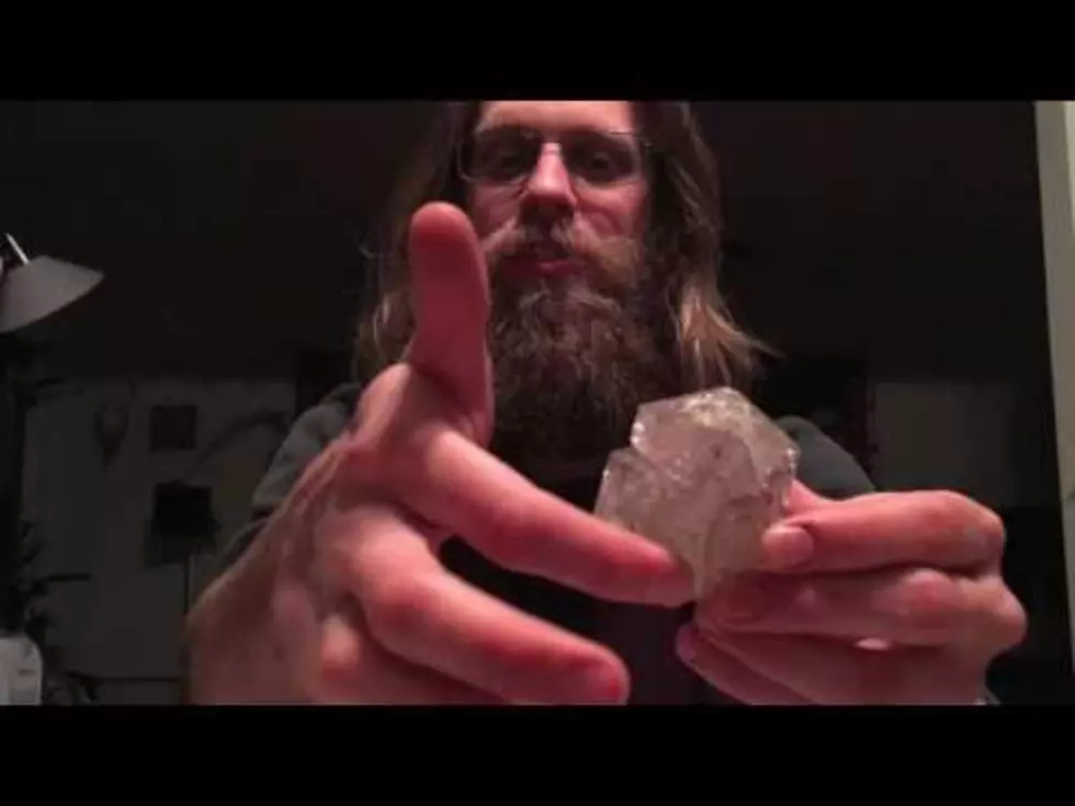 The ‘Rock Wizard’ Shows off  GIANT Herkimer Diamonds