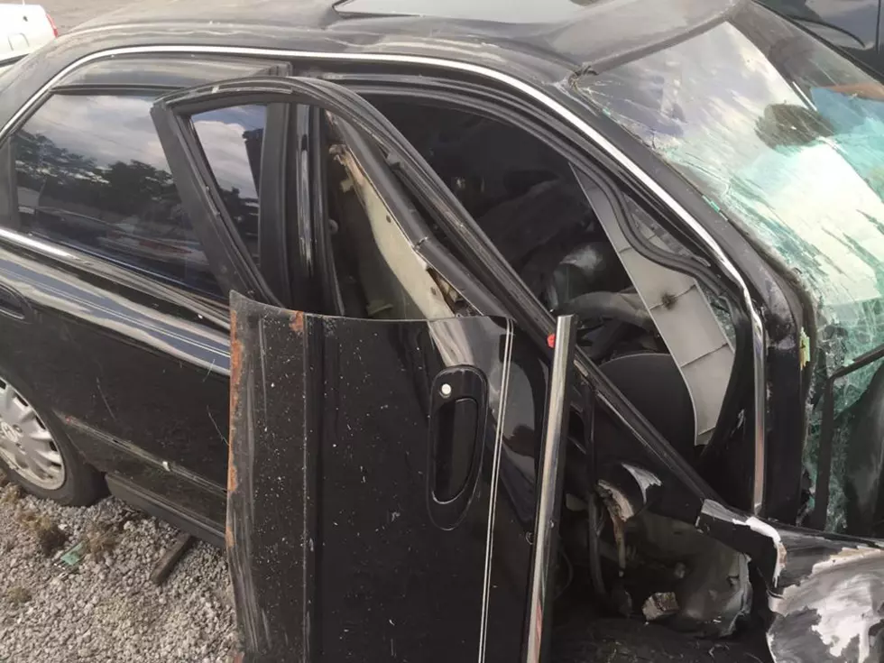 Side View of Car Accident in Auburn, New York