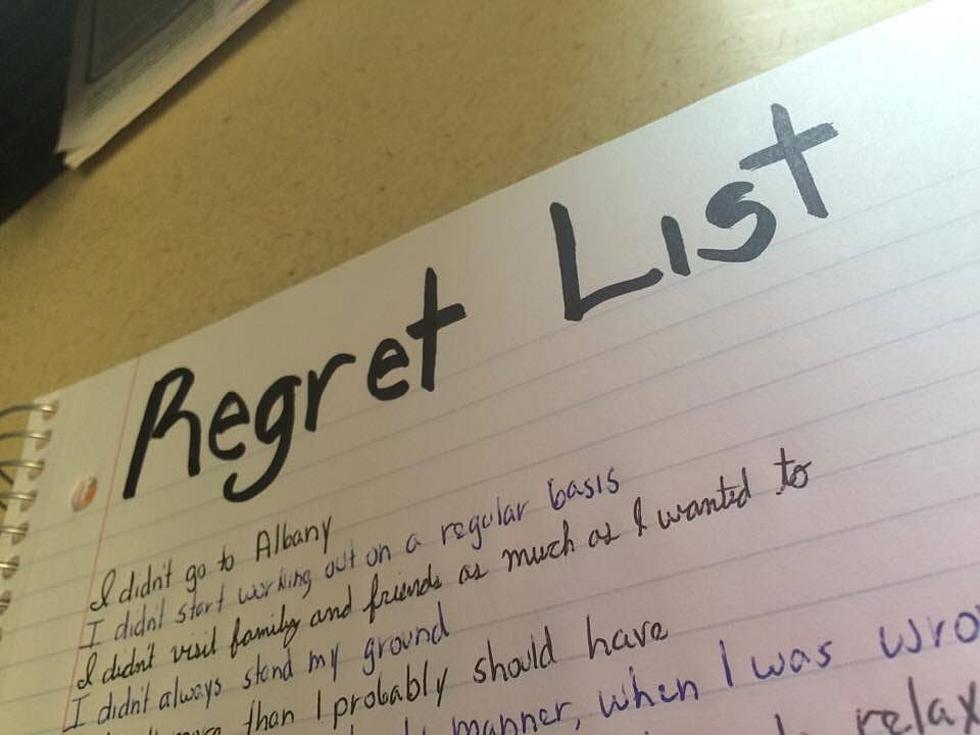 2017 Motivation - A 'Regret List'