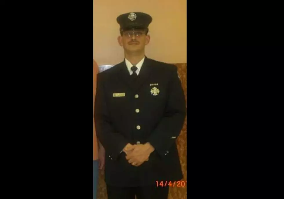 Firefighter Dominick Meyers