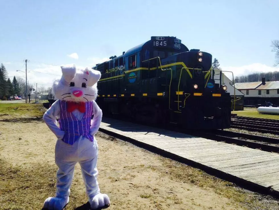 Hop Aboard The Adirondack Scenic Railroad’s Easter Bunny Express