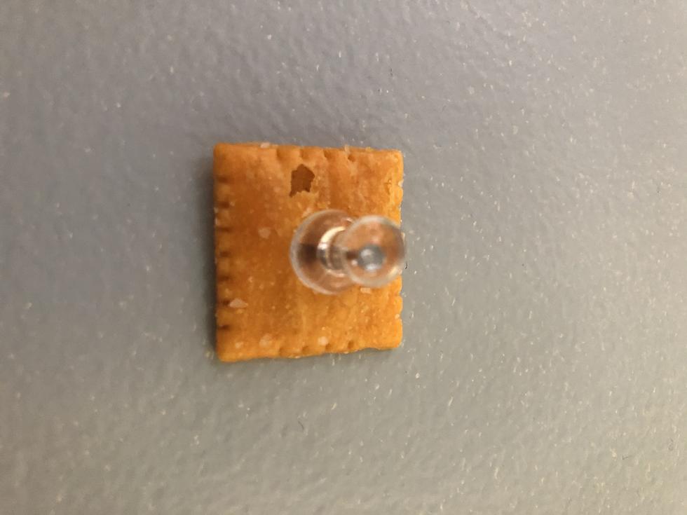 A Thumbtack and a Cheez-It Proves Guys Don't Notice Anything