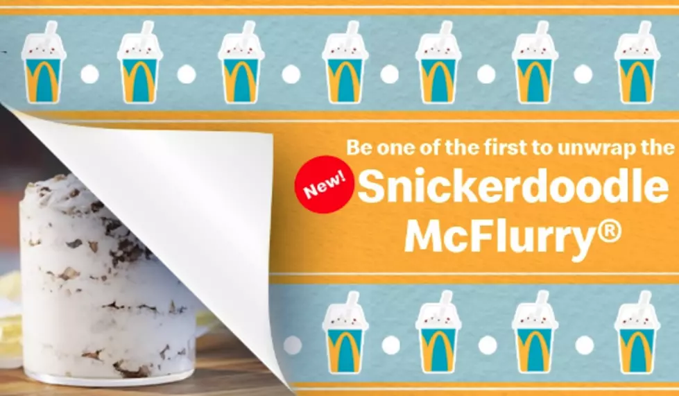 McDonald's Offering New Holiday Snickerdoodle McFlurry