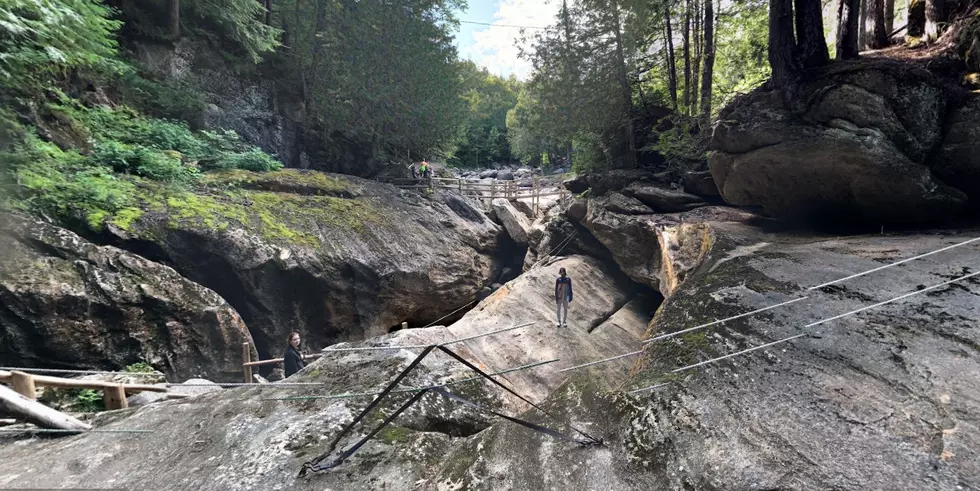 Explore Natural Stone Bridge & Caves Just a Short Ride from Utica