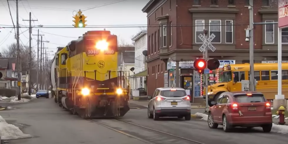 Viral Video Captures Train Creating ‘Chaos’ in Utica