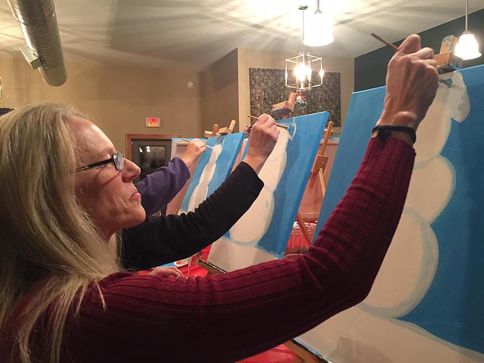 Sip And Paint For Valentine's Day In Central New York
