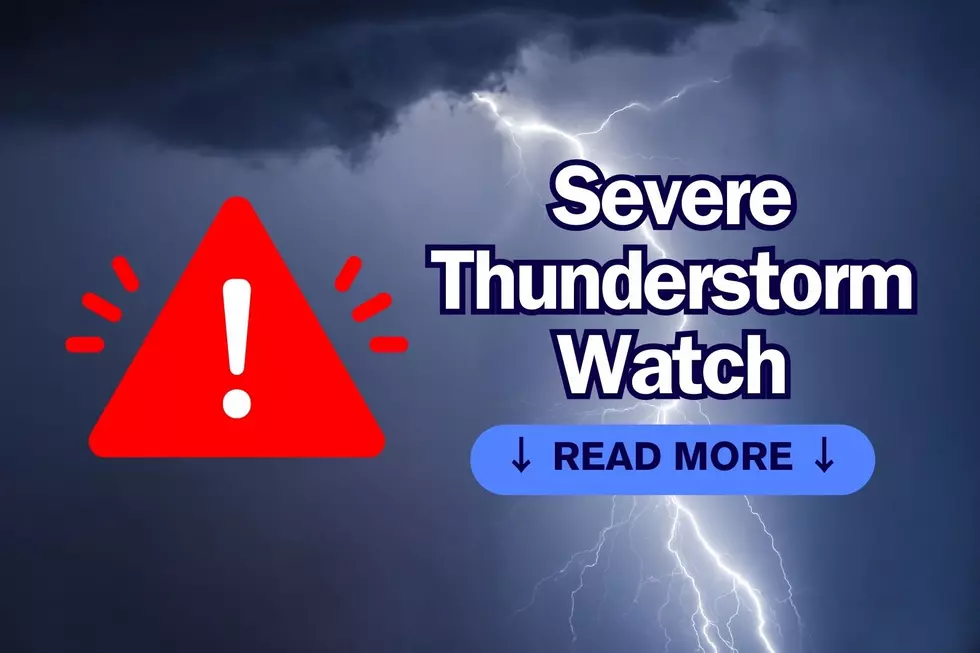 Severe Thunderstorm Watch Issued For Central New York