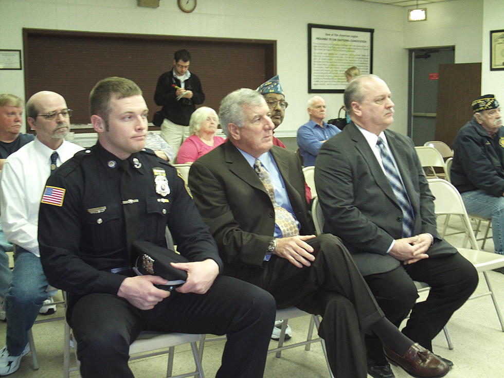Officer Donald Moore Honored By Smith Post American Legion