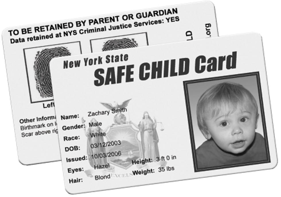 Safe Child ID Cards Available This Weekend