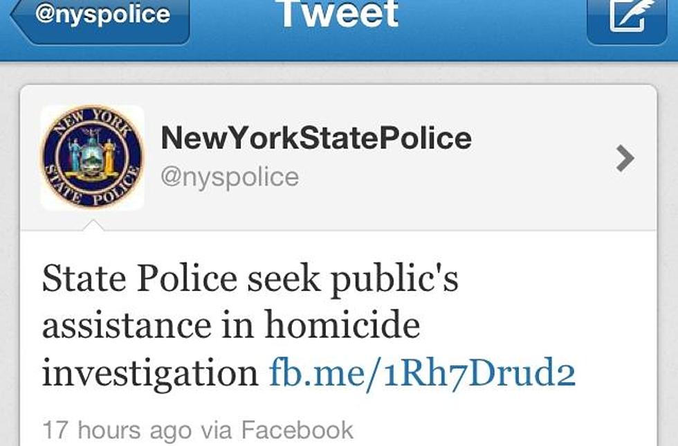 New York State Police Joins Facebook, Twitter