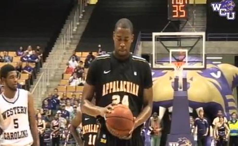 Appalachian State Player Offers Up “Worst Free Throw Ever” [VIDEO]