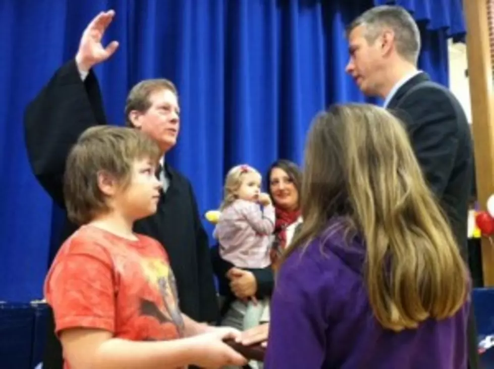 Brindisi, Griffo Get Sworn In At Rome, Utica Elementary Schools