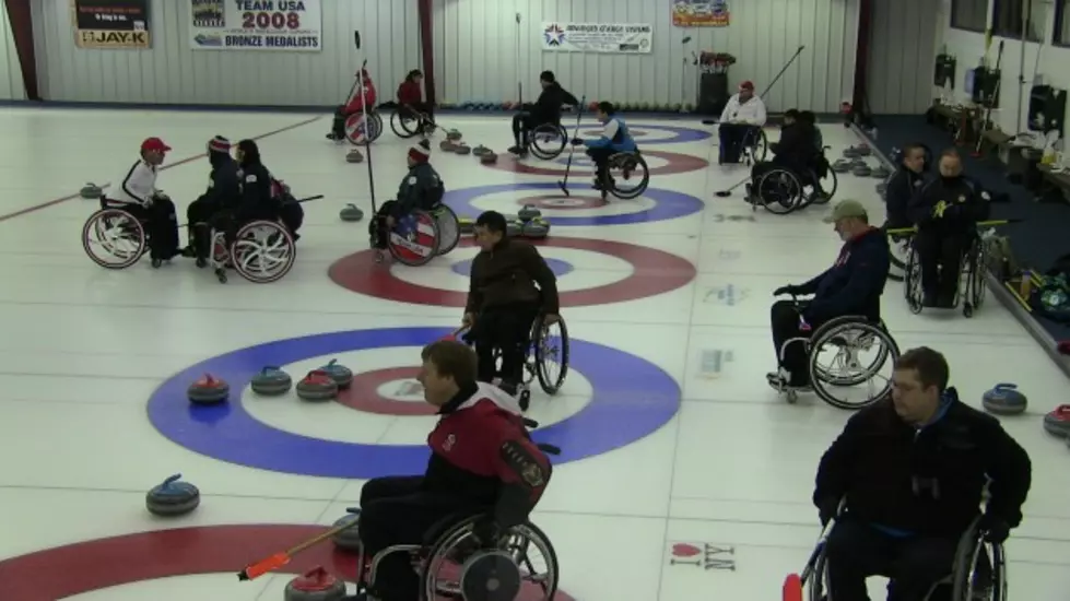 Utica Curling Club Hosts US Open Wheelchair Curling Tournament