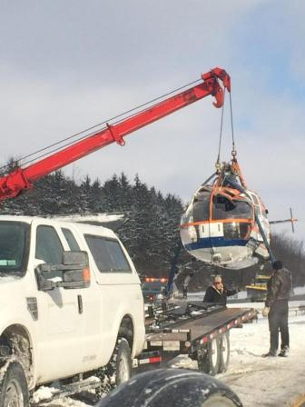 Tractor Trailer Towing Chopper Crashes on NYS I-90 [PHOTOS]